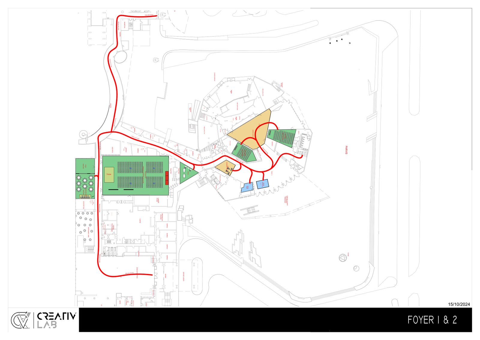 Plan du Salon