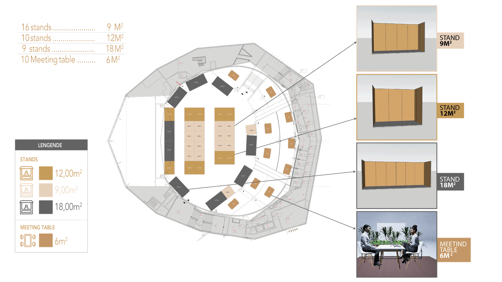 Plan du Salon